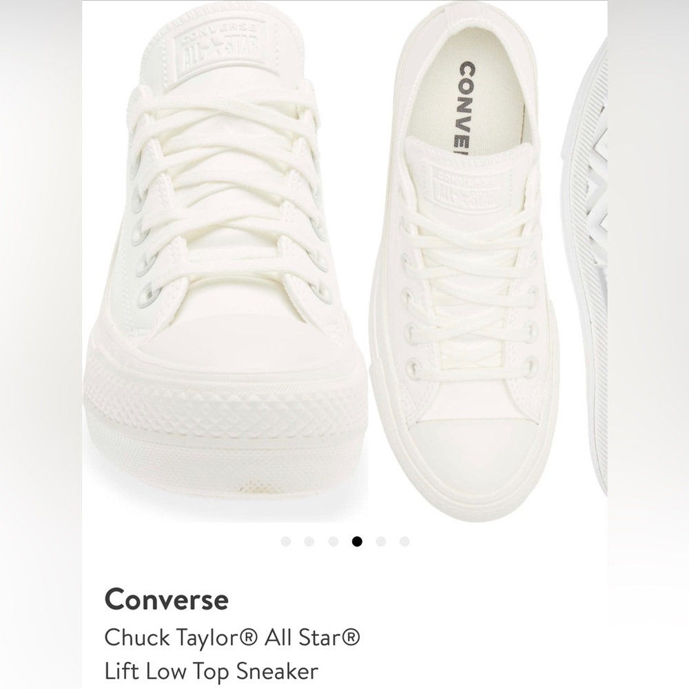 Converse chuck taylor platform sneaker white